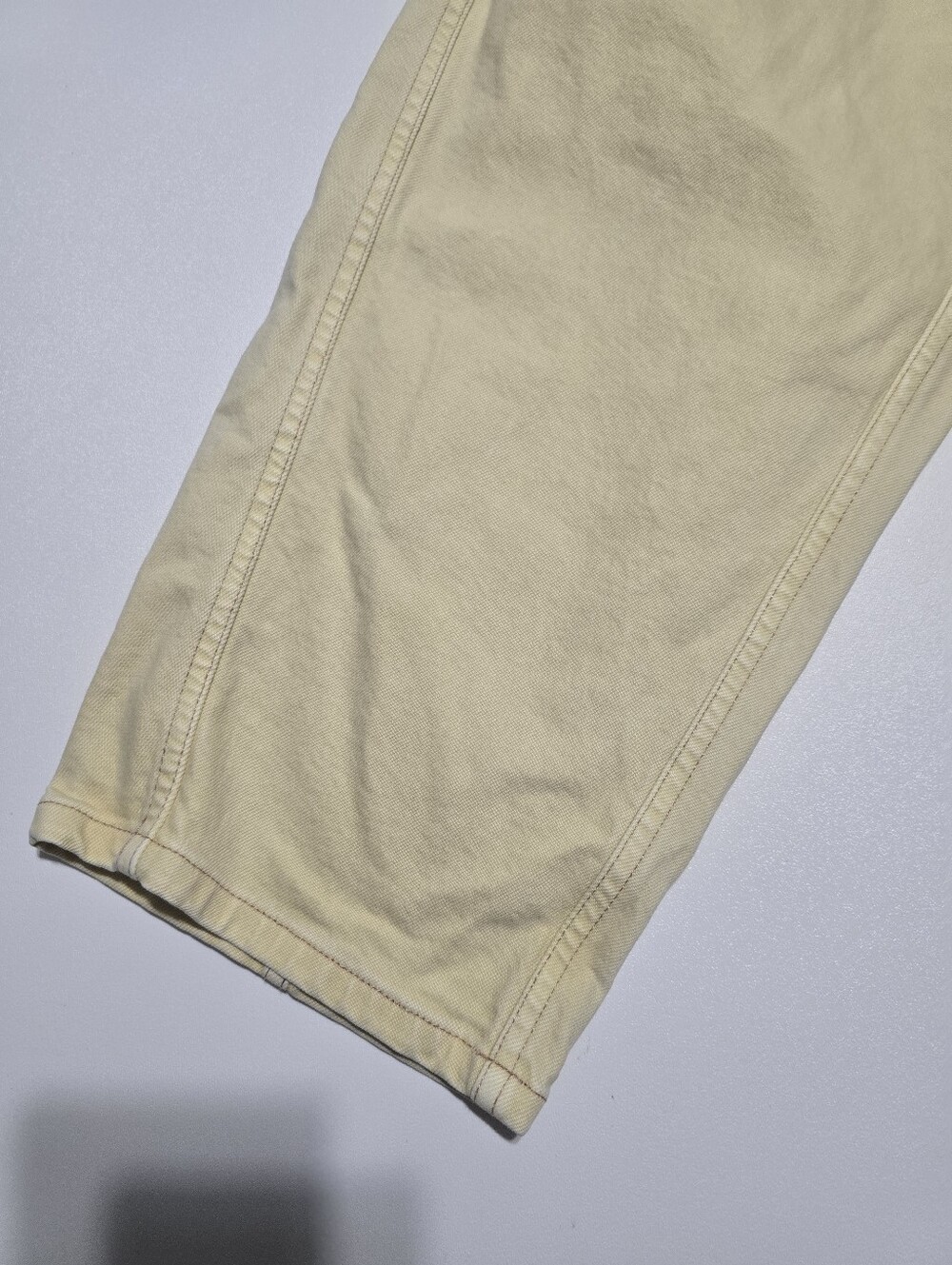 Tanya Taylor Yellow Ollie Jeans Size 6 - Picture 3 of 14